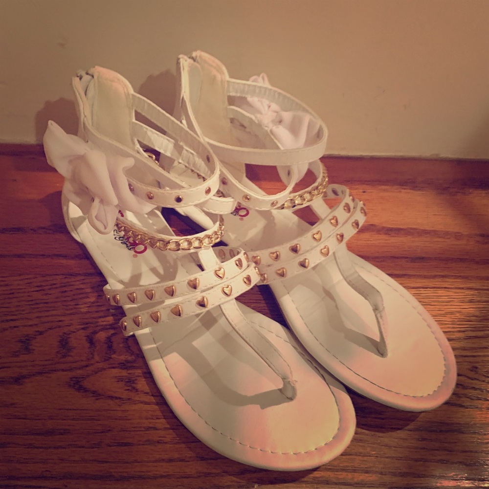 Girls size 4 dress sandal